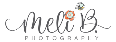Miami newborn photography logo for Meli B